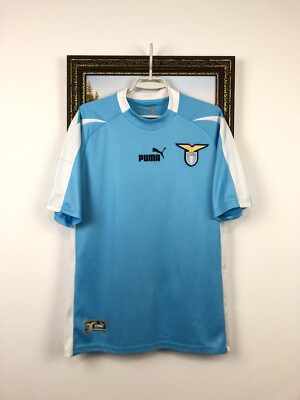 Lazio Home football shirt 2003 Soccer Puma Maglia Jersey Rare Mens