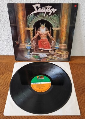 LP - Savatage   Hall Of The Mountain King - Atlantic  78 17751 - guter Zustand