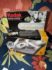 Vintage Black & White One Time Use Camera Kodak 27exp.