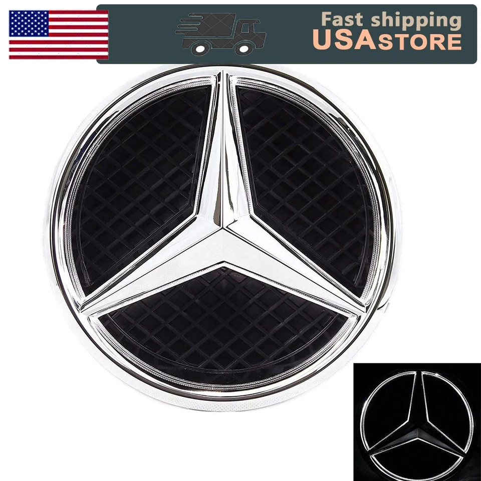 Fit For Mercedes-Benz 2013-15 W207 E260 E300 E400 E350 COUPE LED Star Emblem Foto 2 de 4