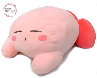 Kirby Sleep Friend Relax at Home Plush Toy ''Kirby of the Stars'' Takara Tomy A...