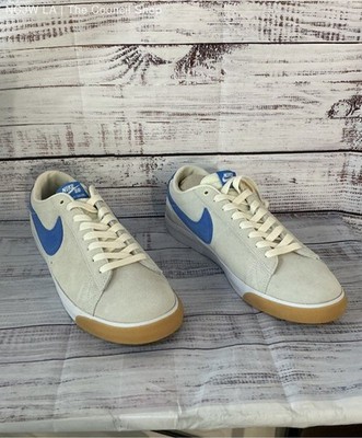 NWB Men's Nike SB Zoom Blazer Low GT Ivory/Blue Sneaker Size 12