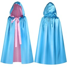 Haysandy Hooded Cape Fairy Princess Costume, Blue, Pink, 4.9 ft, Pink