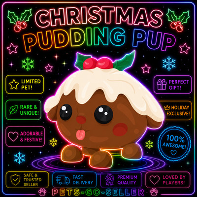WEIHNACHTSPUDDING WELPE (SEHR GÜNSTIG) ADOPTIEREN SIE EIN HAUSTIER VON MIR - BILLIG AUF EBAY