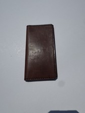 Full Grain leather Roper wallet. Hand cut and hand stitched Italian leather.