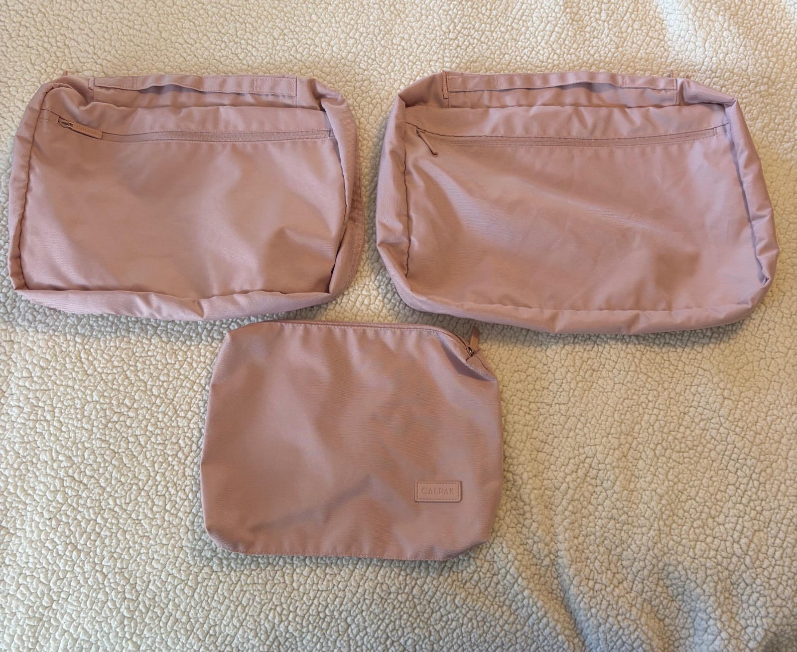 CalPak packing cubes SET OF 3 SIZES S-M-L Pink sand  SH0231-image