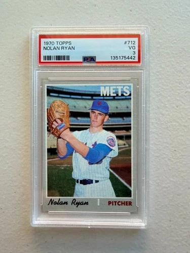 1970 Topps Nolan Ryan #712 PSA 3