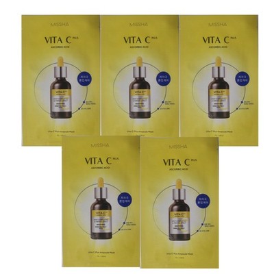 MISSHA Vita C Plus Ampoule Mask 5 sheets