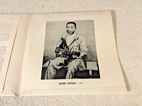 MUDDY WATERS: "Vintage Muddy Waters": 1970 SUNNYLAND UK LP: GATEFOLD + INSERTS - Imagen 7 de 13
