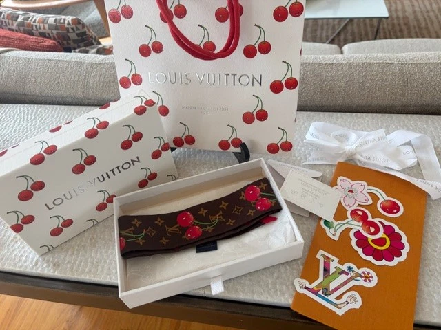 Louis Vuitton Red Silk Scarves & Wraps for Women for sale - eBay