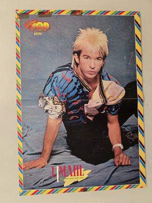 Limahl /Duncan  - Very rare mega  poster from Spain  - 1983