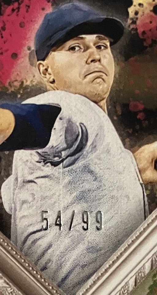 2021 Diamond Kings Signatures Tarik Skubal Autographed Relic Rookie Card 54/99 - Image 3 of 4