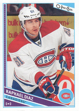2013-14 O-Pee-Chee #485 Raphael Diaz - HKY