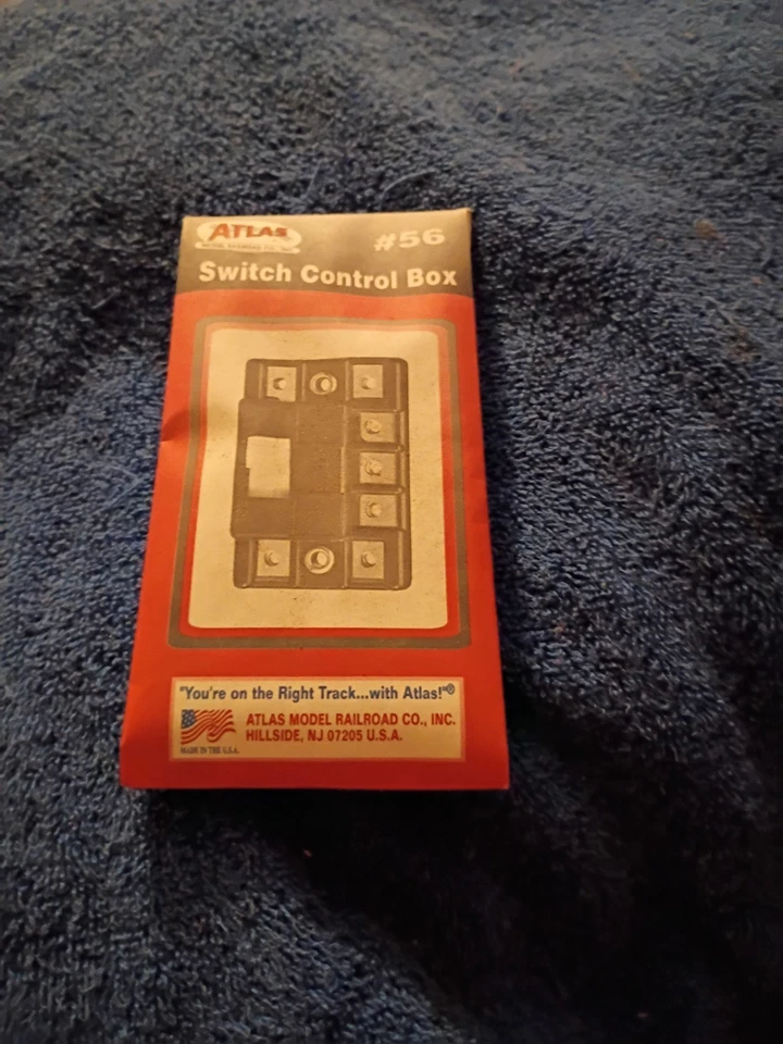 Atlas Switch Control Box #56 Model Railroad Train Accessory 7 Pcs New USA HO NIB - Image 2 of 3