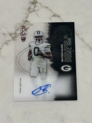 2025 Topps Signature Matthew Golden Rookie Class Autographs (RAW)
