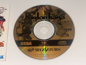 Riglord Saga (Sega Saturn, Japan) Game + Manual + Extras in Plain Case EX/NM