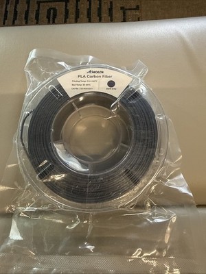 AMOLEN PLA Carbon Fiber Dark Grey Sealed Spool