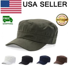 Adjustable BDU Fitted Army Cadet Military Cap Hat Patrol Castro Combat Hunting