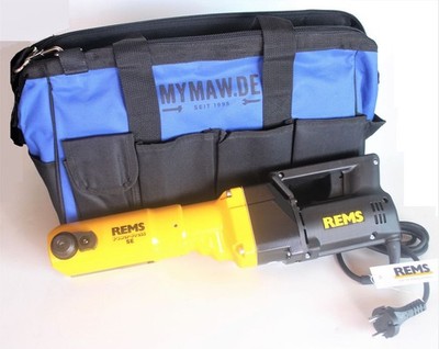 REMS Power Press SE Nr. 572101 mit myMAW Tasche Pressmaschine Presszange pressen