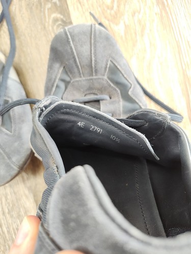 Herren PRADA Monte Carlo Schnürschuhe Turnschuhe Grau & Marine Wildleder - 10,5 US - 10 1/2 US - Bild 15 von 22