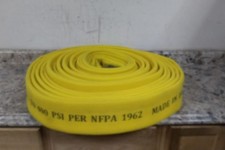 Jafline HD G52H3HDY100N 2-1/2 In x 2-1/2 In Fitting Size 100 Ft L Fire Hose
