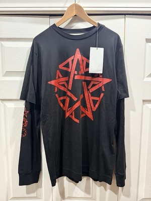 1017 ALYX 9SM x Destroy Lonely Short/Long Sleeve Tee Black XL