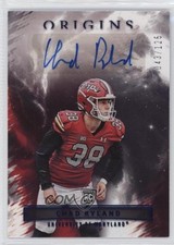 2023 Panini Chronicles Draft Picks Origins Rookie Red /199 Chad Ryland Auto pe8