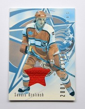 2001-02 BAP Memorabilia All-Star Starting Lineup #S3 Sandis Ozolinsh /70