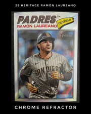 Topps 2026 Heritage Chrome Ramon Laureano San Diego Padres #89 Baseball