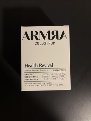 ARMRA Colostrum Superfood Grass-Fed Immune Fitness Brain Benefits Unflavored New