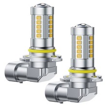 Auxito 9145 9140 H10 Led Headlight Bulb Low Beam Foglight Canbus Golden Yellow H
