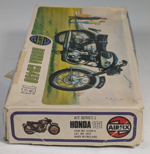 Airfix 02480-8, Honda CB450 Motorrad, 1/16, UNVOLLSTÄNDIG, OVP, #AG875 - Picture 3 of 3