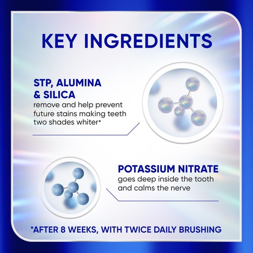 Clinical White Toothpaste Clinically Proven Whitening for Sensitive Teeth, St... - Picture 7 of 9