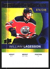 2021-22 Upper Deck Credentials #54 William Lagesson Credentials Yellow #/249