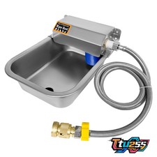 Stainless Automatic Dispenser Drinking Water Bowl Outdoor Water Bowl Pet Dog