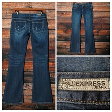 Express Jeans Size 2 Short Stella Boot Cut Lo...