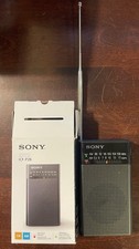 Sony ICFP26 Portable AM/FM Radio, Black New Open Box