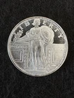 APMEX Standing Liberty 1/4 Troy Ounce oz .999 Fine Silver Round Proof Like