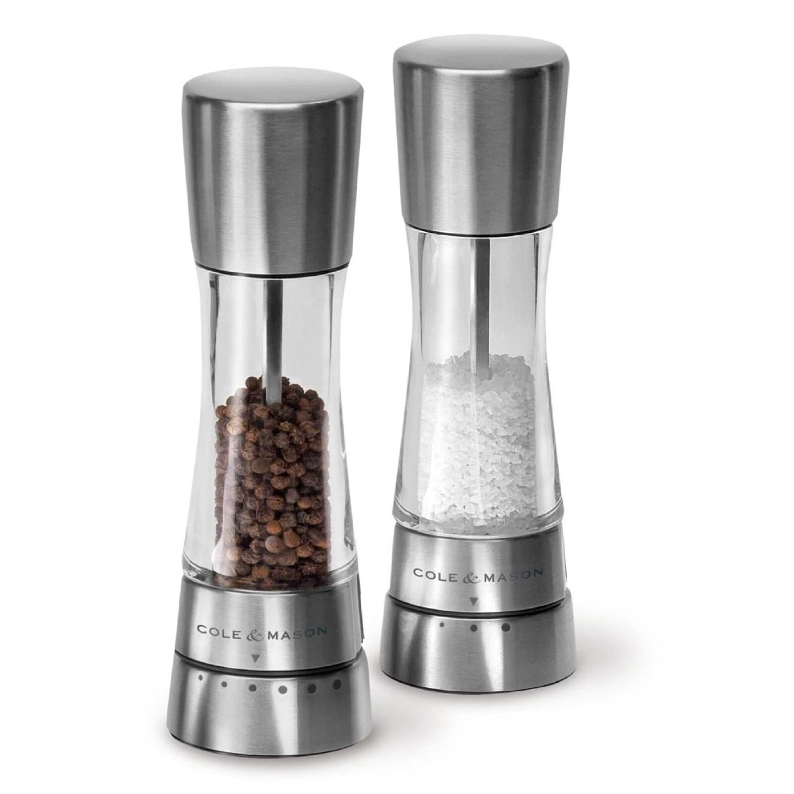 Cole & Mason 7" Stainless Steel Salt and Pepper Mill Gift Set OPEN BOX
Opens in a new window or tab