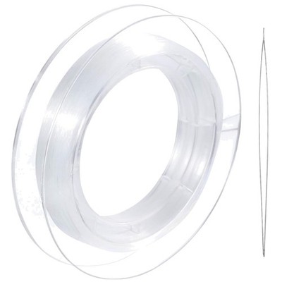 Nylon Faden transparent 200m Nähfaden für Schmuck Basteln Weihnachtsdeko
