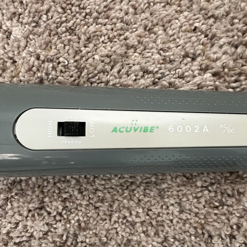 Acuvibe 6002 A Handheld Rechargeable PINPOINT WAND MASSAGER 2-Speed - Picture 3 of 9