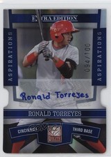 2010 Donruss Elite Extra Edition 94/100 Ronald Torreyes #92 Auto e6p