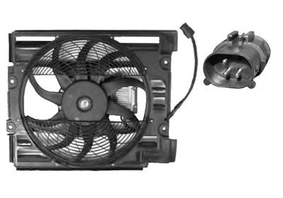 FAN ENGINE COOLING 0639752 FOR BMW M47D20 2.0L 4cyl 5 E39 M57D25 M51D25 M54B25 - Image 2 of 4