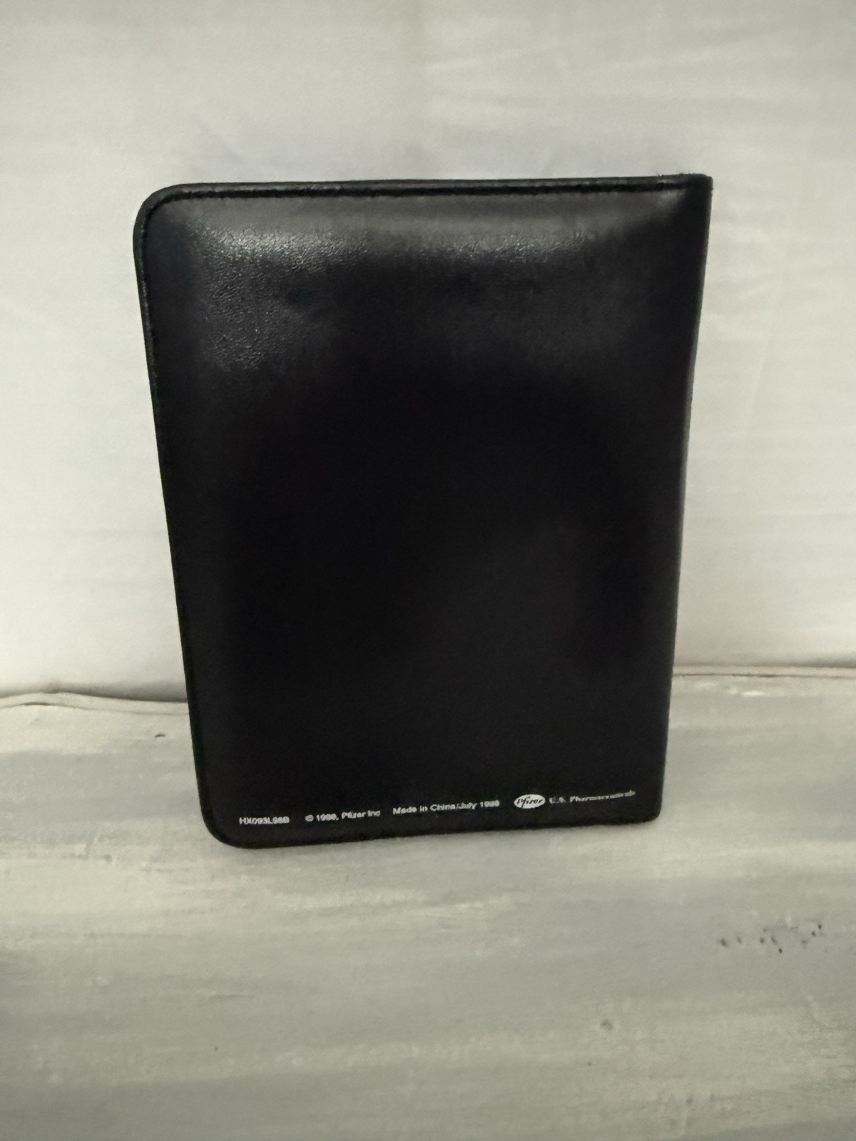 Vintage Viagra Pfizer Small Portfolio Bi-Folder Professional 1998 9"x6"