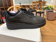 Nike Air Force 1 Low Top Men s Black Lace-Up ...