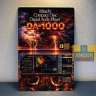 Hitachi DA-1000 Compact Disc Metal Poster Sign 20x30cm Vintage Hi-Fi Decor