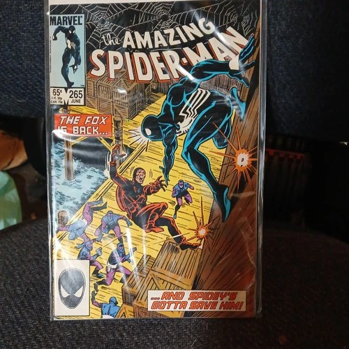 Amazing Spider-Man #265 first appearance Silver Sable Unread Condition  KEY