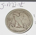 Fine Silver 1934 s San Francisco Mint Silver Walking Liberty Half Dollar 1/2 WLH