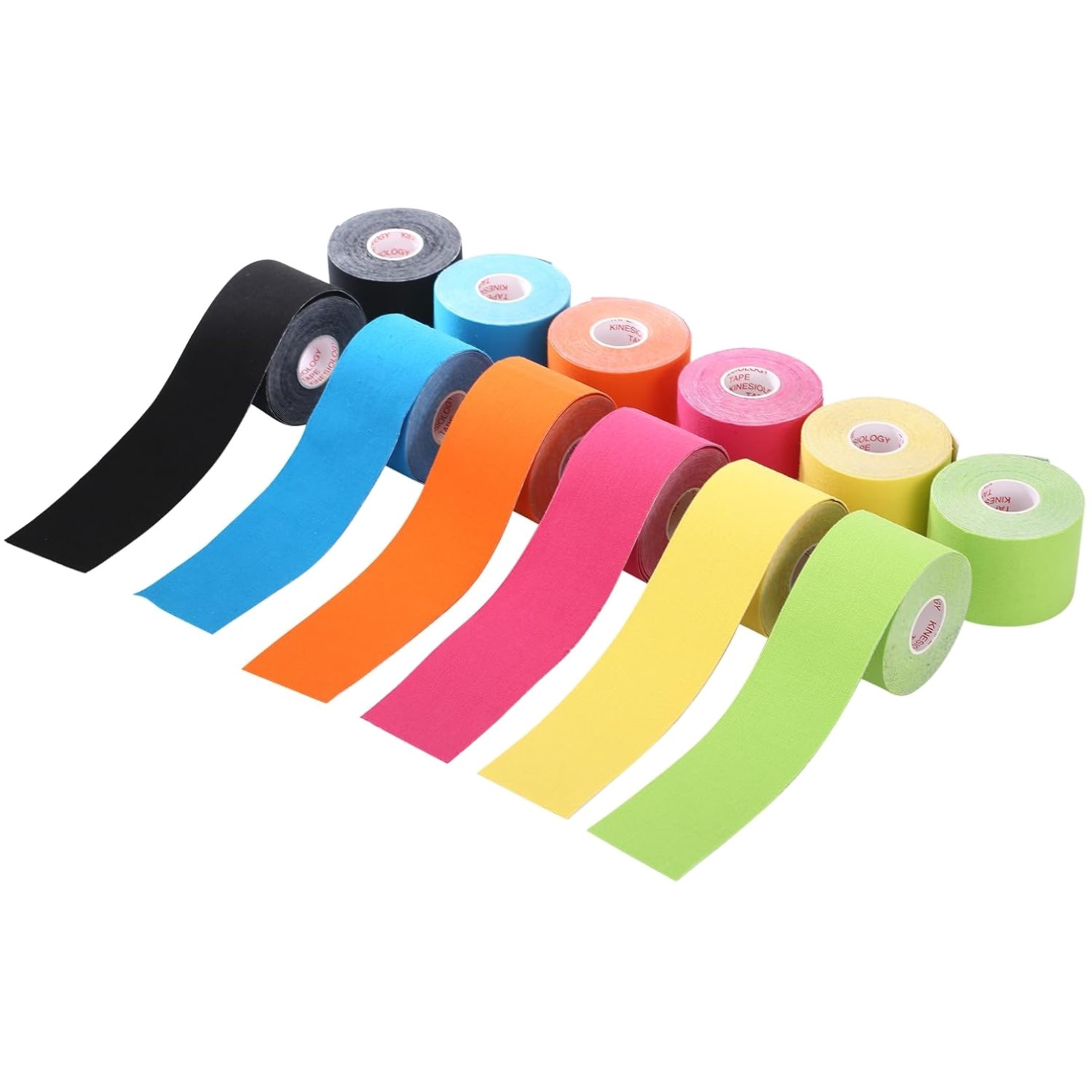 Kinesiologie Tape, Muskelunterstützung, elastisch, , 12er Set