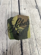 August Schell Duck Camo Puffer Freeze-N-Wrap Coozie Vintage Hunting Outdoorsy